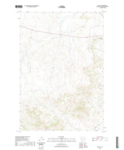 United States Geological Survey Epsie NE, MT (2020, 24000-Scale) digital map
