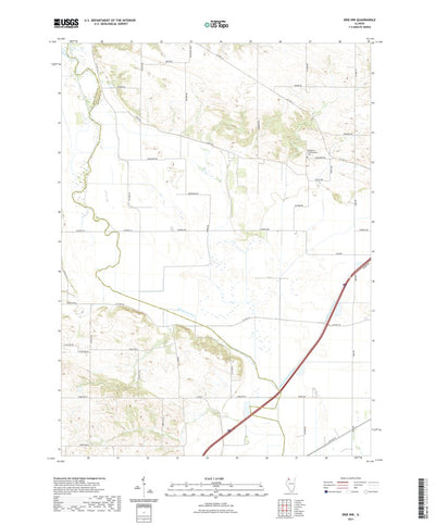United States Geological Survey Erie NW, IL (2021, 24000-Scale) digital map