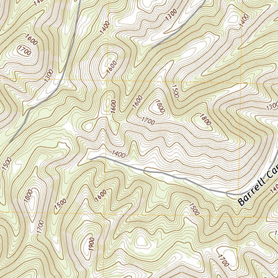 United States Geological Survey Espinosa Canyon, CA (2021, 24000-Scale) digital map