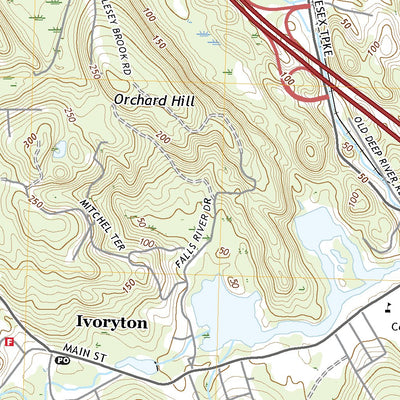United States Geological Survey Essex, CT (2021, 24000-Scale) digital map