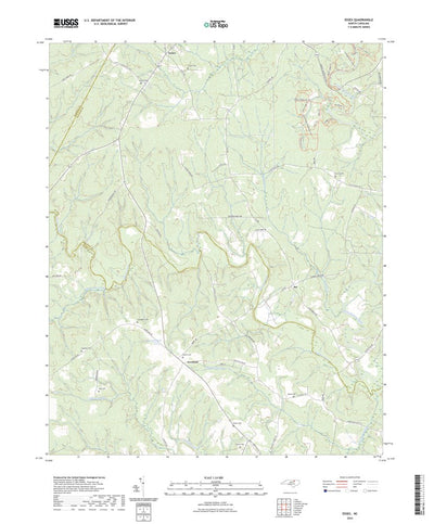 United States Geological Survey Essex, NC (2022, 24000-Scale) digital map
