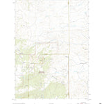 United States Geological Survey Esterbrook, WY (2021, 24000-Scale) digital map