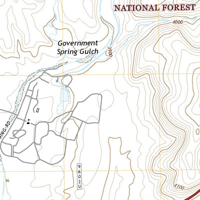 United States Geological Survey Estler Peak, AZ (2021, 24000-Scale) digital map