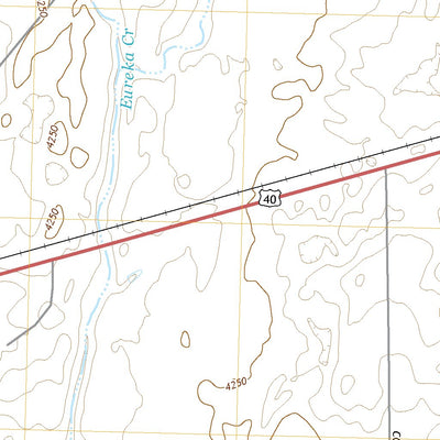 United States Geological Survey Eureka Creek South, CO (2022, 24000-Scale) digital map