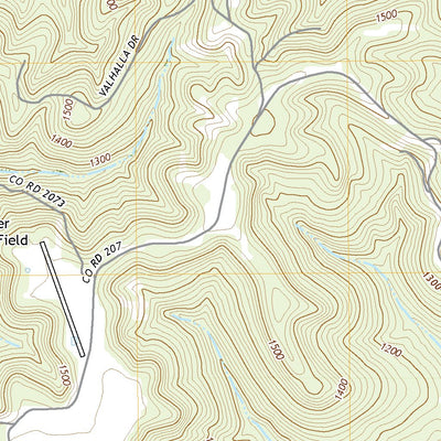 United States Geological Survey Eureka Springs, AR (2020, 24000-Scale) digital map