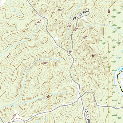 United States Geological Survey Evans, LA (2020, 24000-Scale) digital map