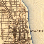 United States Geological Survey Evanston, IL (1899, 62500-Scale) digital map