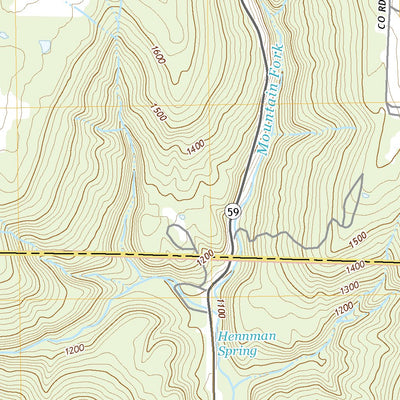 United States Geological Survey Evansville, AR (2020, 24000-Scale) digital map