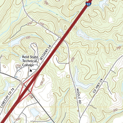 United States Geological Survey Evergreen, AL (2020, 24000-Scale) digital map