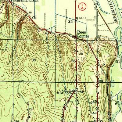 United States Geological Survey Evertt, WA (1944, 62500-Scale) digital map