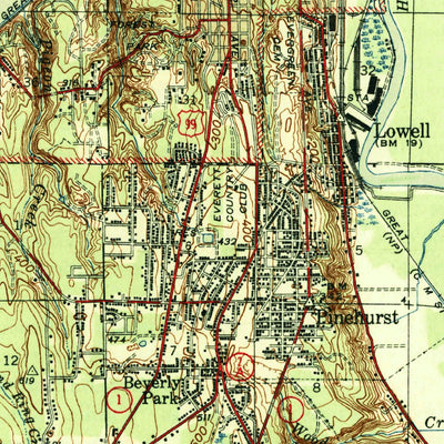United States Geological Survey Evertt, WA (1944, 62500-Scale) digital map