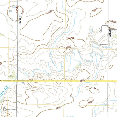 United States Geological Survey Exeter, NE (2021, 24000-Scale) digital map