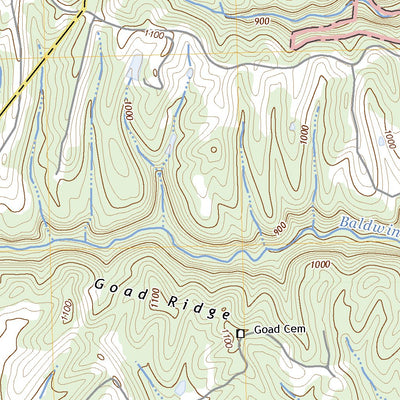 United States Geological Survey Ezel, KY (2022, 24000-Scale) digital map