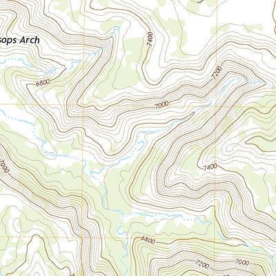 United States Geological Survey Fable Valley, UT (2020, 24000-Scale) digital map