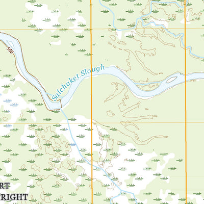 United States Geological Survey Fairbanks C-1 NW, AK (2021, 25000-Scale) digital map