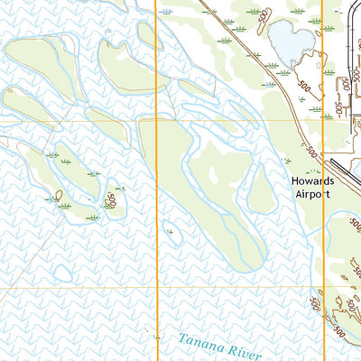 United States Geological Survey Fairbanks C-1 NW, AK (2021, 25000-Scale) digital map