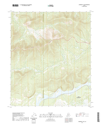 United States Geological Survey Fairbanks C-4 NE, AK (2021, 25000-Scale) digital map