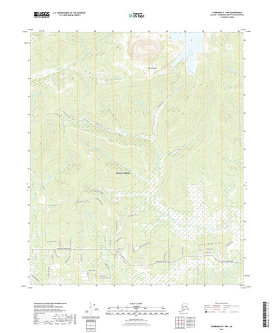 United States Geological Survey Fairbanks D-1 NW, AK (2021, 25000-Scale) digital map
