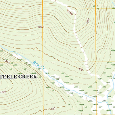 United States Geological Survey Fairbanks D-1 NW, AK (2021, 25000-Scale) digital map