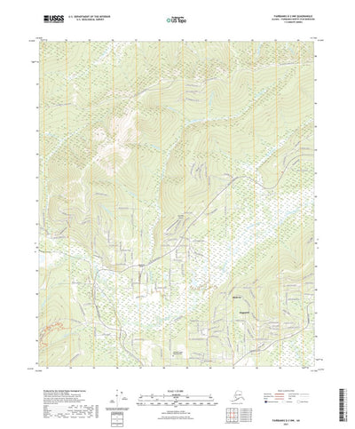 United States Geological Survey Fairbanks D-2 NW, AK (2021, 25000-Scale) digital map
