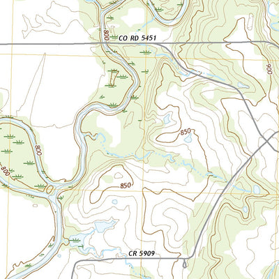 United States Geological Survey Fairfax, OK (2022, 24000-Scale) digital map