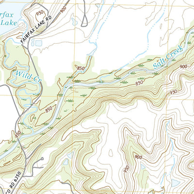 United States Geological Survey Fairfax, OK (2022, 24000-Scale) digital map