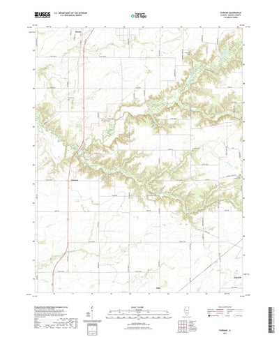 United States Geological Survey Fairman, IL (2021, 24000-Scale) digital map