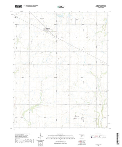 United States Geological Survey Fairmont, OK (2022, 24000-Scale) digital map