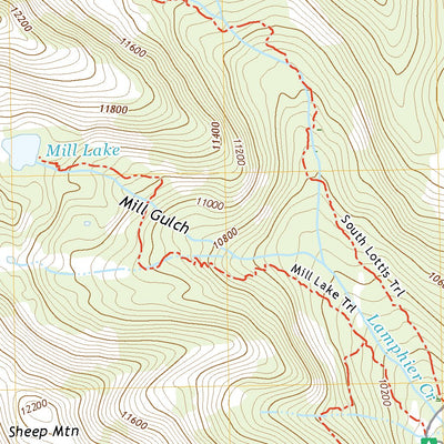 United States Geological Survey Fairview Peak, CO (2022, 24000-Scale) digital map