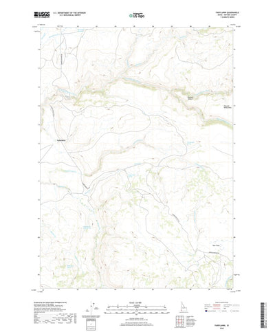 United States Geological Survey Fairylawn, ID (2020, 24000-Scale) digital map