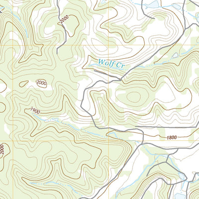 United States Geological Survey Fall Creek, TX (2022, 24000-Scale) digital map