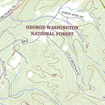 United States Geological Survey Falling Spring, VA (2022, 24000-Scale) digital map
