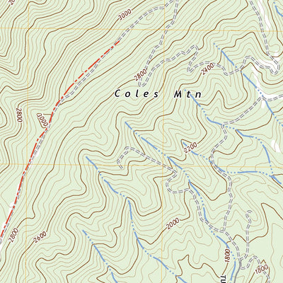 United States Geological Survey Falling Spring, VA (2022, 24000-Scale) digital map
