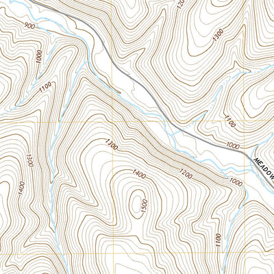 United States Geological Survey Falling Springs, WA (2020, 24000-Scale) digital map