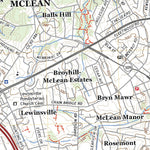 United States Geological Survey Falls Church, VA (2022, 24000-Scale) digital map