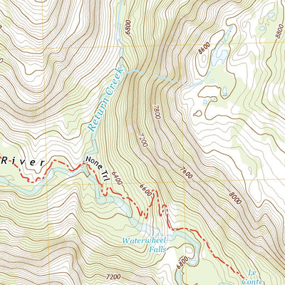 United States Geological Survey Falls Ridge, CA (2021, 24000-Scale) digital map