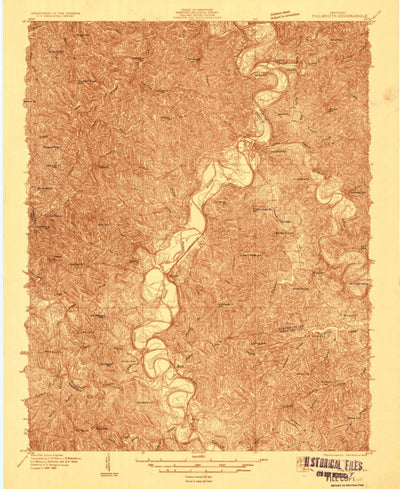 United States Geological Survey Falmouth, KY (1930, 48000-Scale) digital map