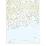 United States Geological Survey Falmouth, MA (2021, 24000-Scale) digital map