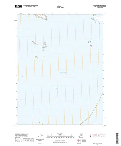 United States Geological Survey False Pass B-2 SW, AK (2020, 25000-Scale) digital map