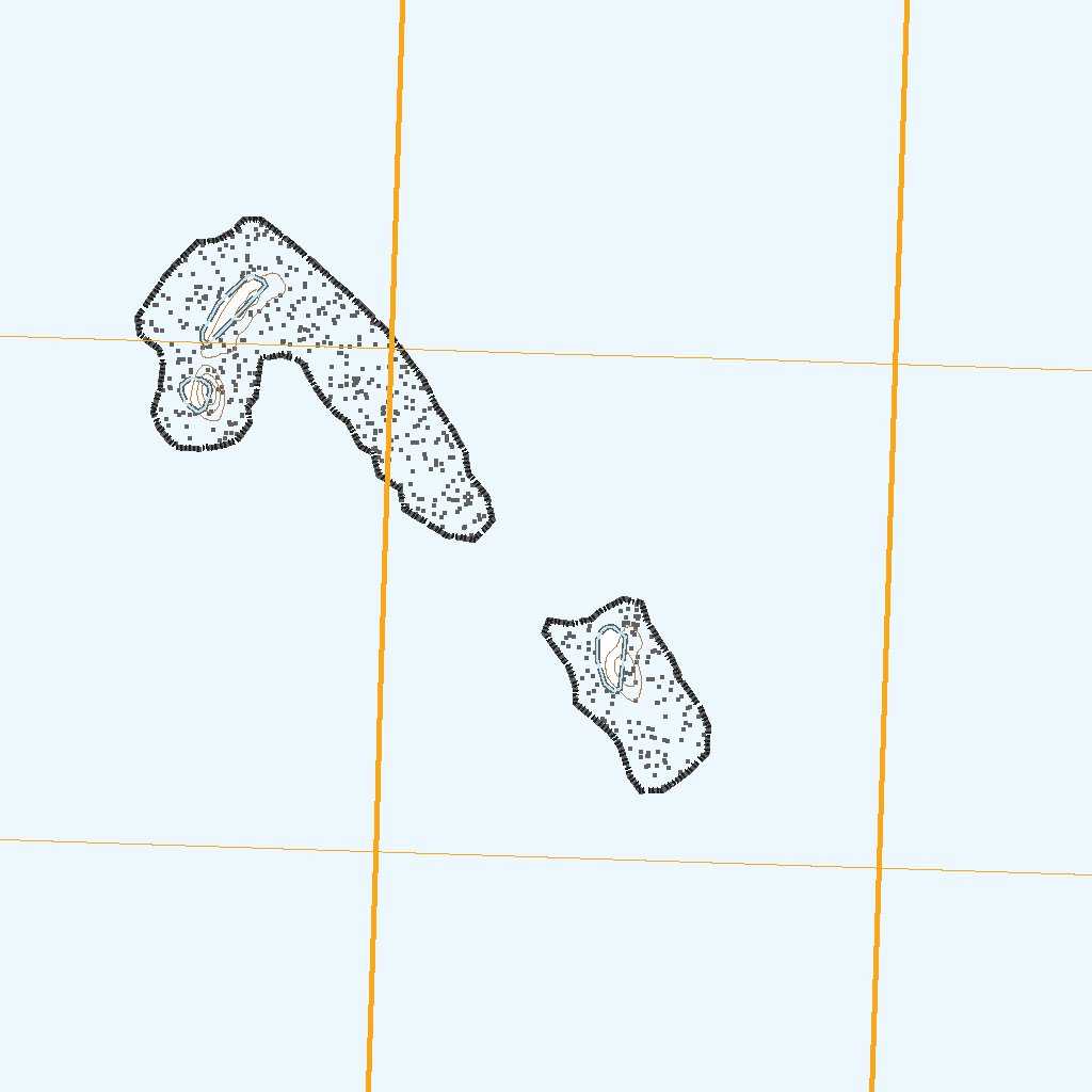 False Map False Pass B-3 SE, AK (2020, 25000-Scale) Map by United States ...