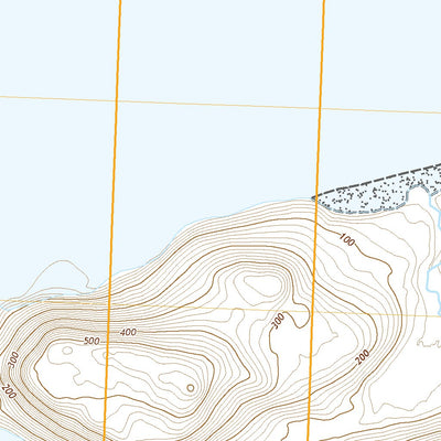 United States Geological Survey False Pass D-2 NE, AK (2020, 25000-Scale) digital map