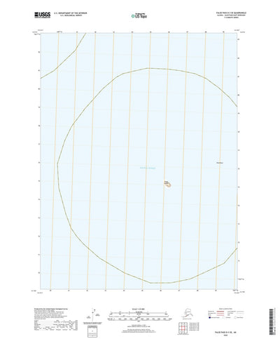 United States Geological Survey False Pass D-3 SE, AK (2020, 25000-Scale) digital map