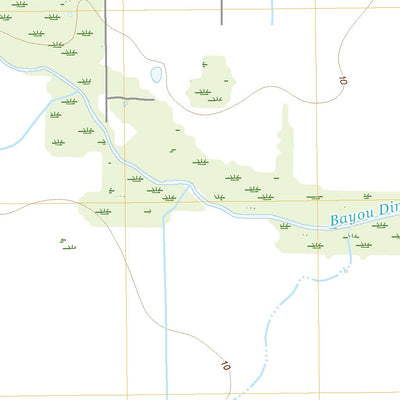 United States Geological Survey Fannett East, TX (2022, 24000-Scale) digital map