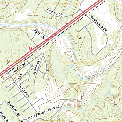 United States Geological Survey Fannin, TX (2022, 24000-Scale) digital map