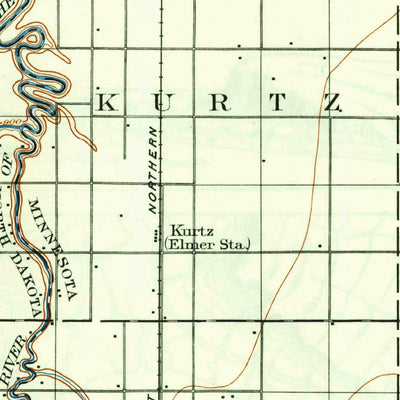 United States Geological Survey Fargo, ND-MN (1897, 125000-Scale) digital map