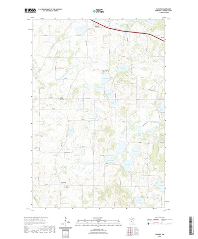 United States Geological Survey Farming, MN (2022, 24000-Scale) digital map