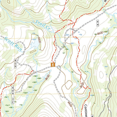 United States Geological Survey Farwell Mountain, CO (2022, 24000-Scale) digital map