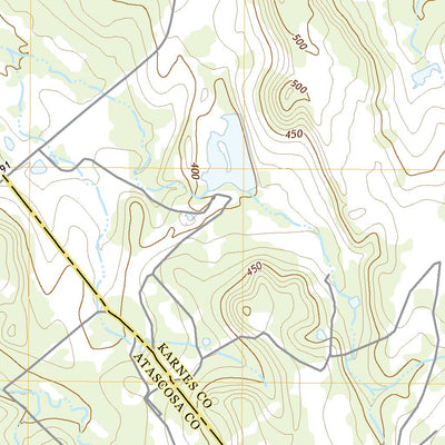 United States Geological Survey Fashing, TX (2022, 24000-Scale) digital map