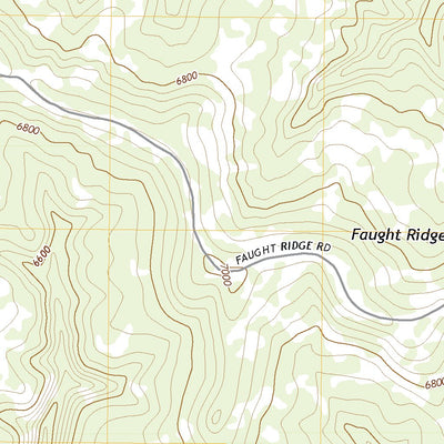 United States Geological Survey Faught Ridge, AZ (2021, 24000-Scale) digital map