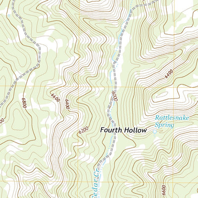 United States Geological Survey Faught Ridge, AZ (2021, 24000-Scale) digital map
